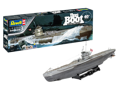 Revell Das Boot 1:144 Scale Model Kit - 40 Years Collector's Edition