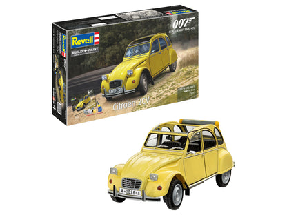 Revell James Bond 1:24 Scale Build & Paint Model Kit - Citroen 2CV
