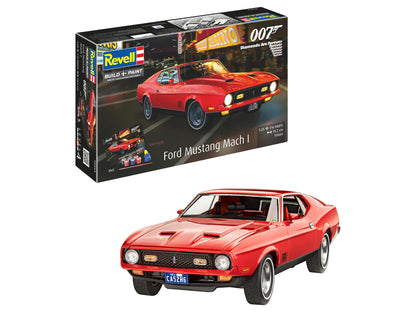 Revell James Bond 1:25 Scale Build & Paint Model Kit - Ford Mustang Mach 1