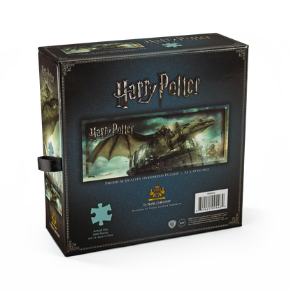 Harry Potter Noble Collection 1000pc Jigsaw Puzzle - Gringotts Bank Escape