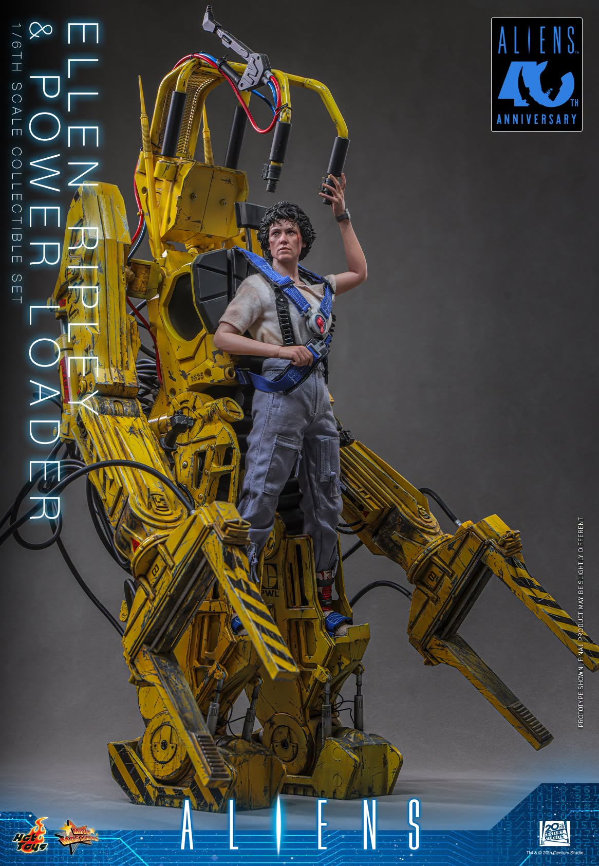 *PRE-ORDER Ellen Ripley & Power Loader - Aliens Hot Toys Collectibles 1/6 Scale Action Figure