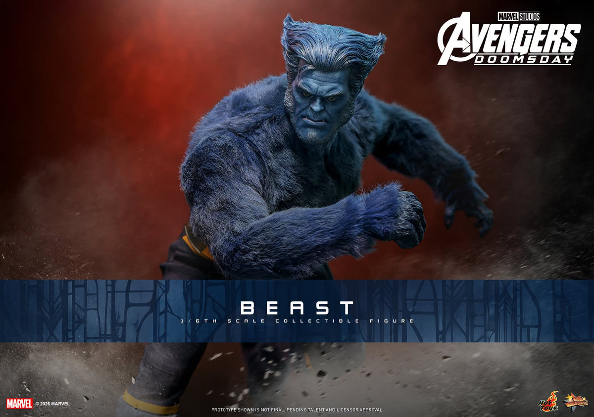 PRE-ORDER Beast - Marvel Avengers Doomsday Hot Toys Collectibles 1/6th Scale Action Figure