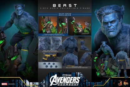 PRE-ORDER Beast (Deluxe) - Marvel Avengers Doomsday Hot Toys Collectibles 1/6th Scale Action Figure