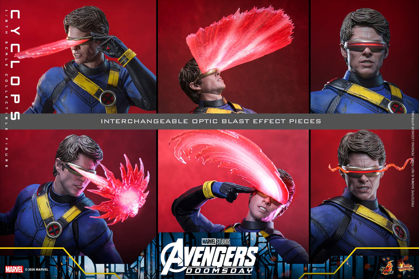 *PRE-ORDER Cyclops - Marvel Avengers Doomsday Hot Toys Collectibles 1/6th Scale Action Figure