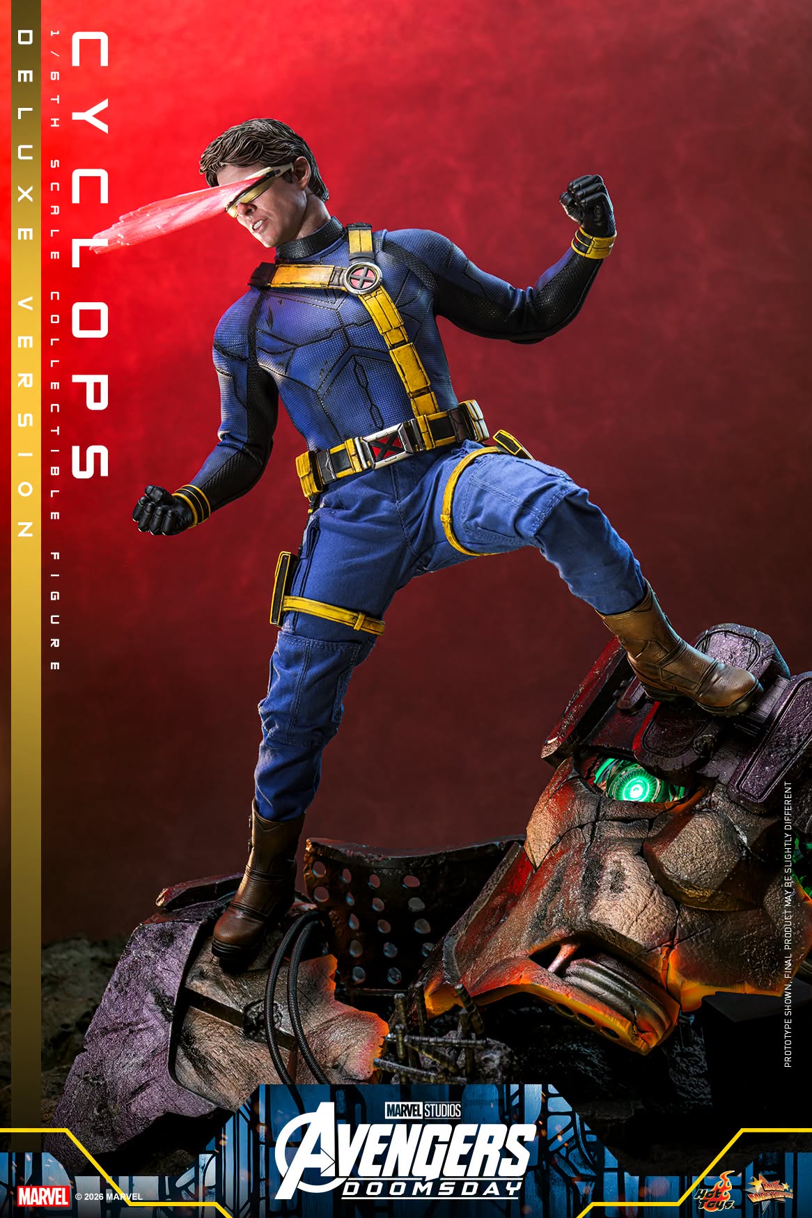 *PRE-ORDER Cyclops (Deluxe) - Marvel Avengers Doomsday Hot Toys Collectibles 1/6th Scale Action Figure