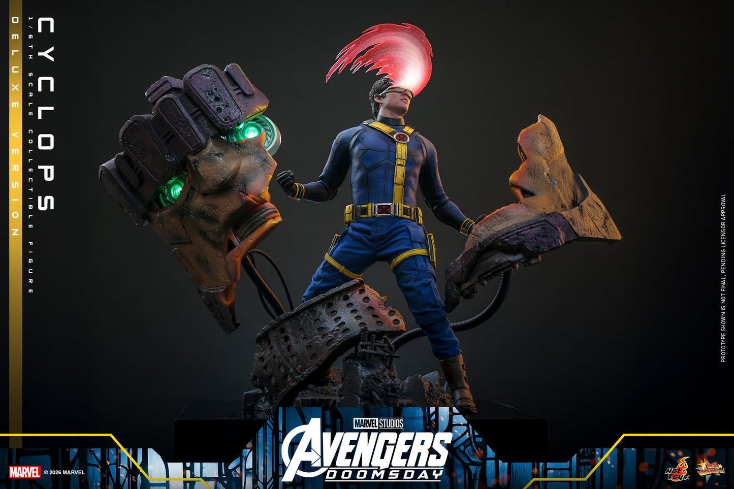 *PRE-ORDER Cyclops (Deluxe) - Marvel Avengers Doomsday Hot Toys Collectibles 1/6th Scale Action Figure