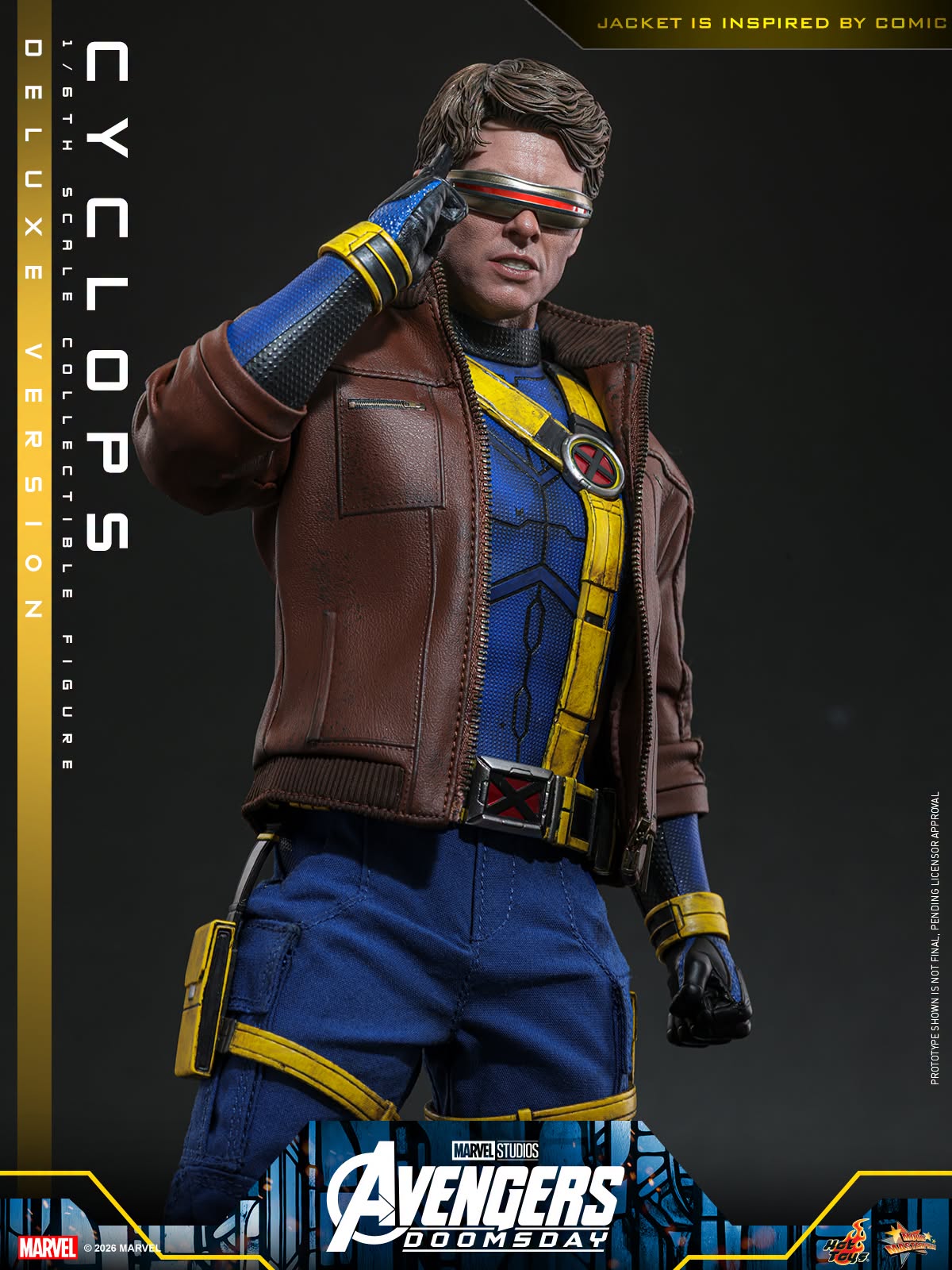 *PRE-ORDER Cyclops (Deluxe) - Marvel Avengers Doomsday Hot Toys Collectibles 1/6th Scale Action Figure