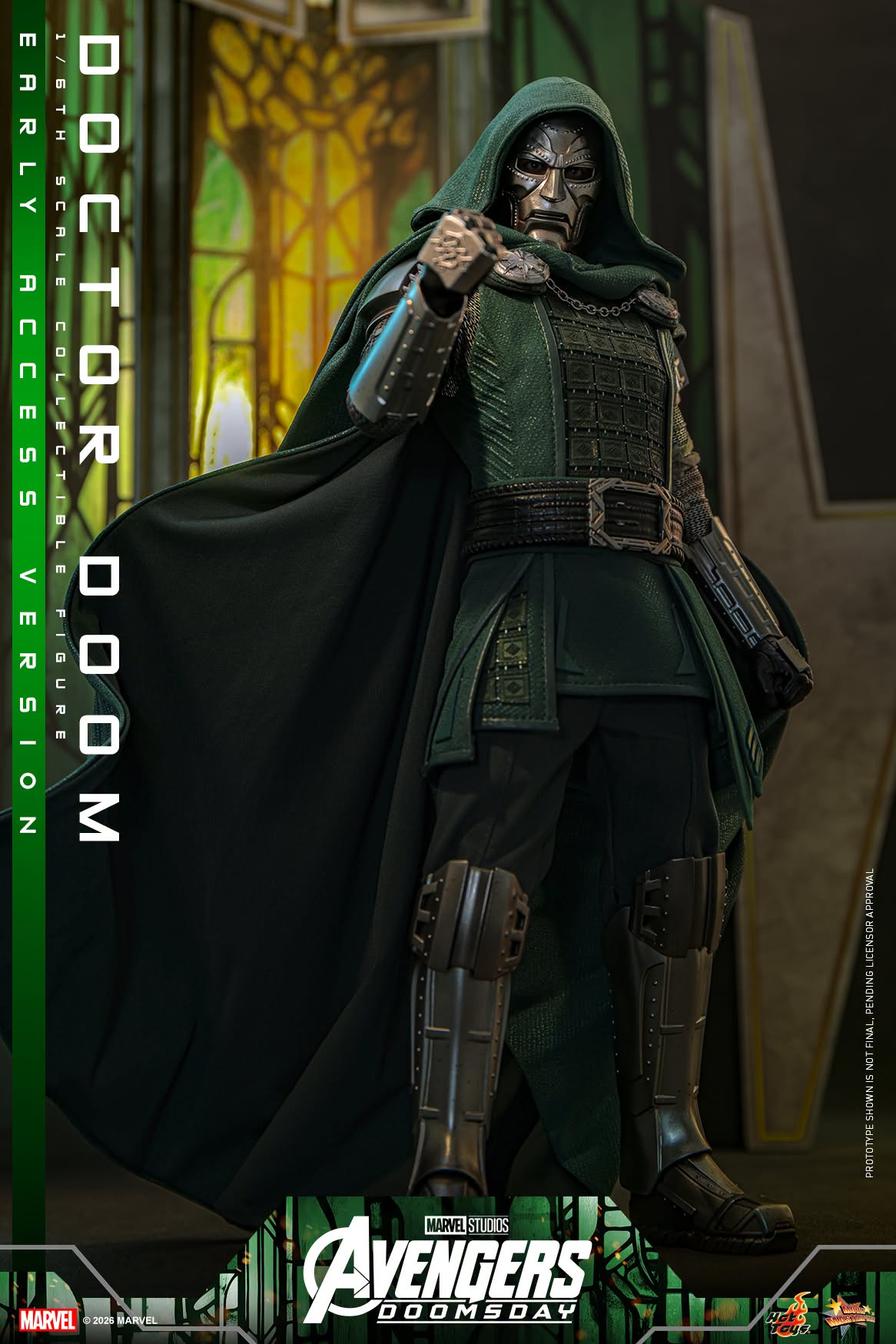 *PRE-ORDER Doctor Doom - Marvel Avengers Doomsday Hot Toys Collectibles 1/6th Scale Action Figure