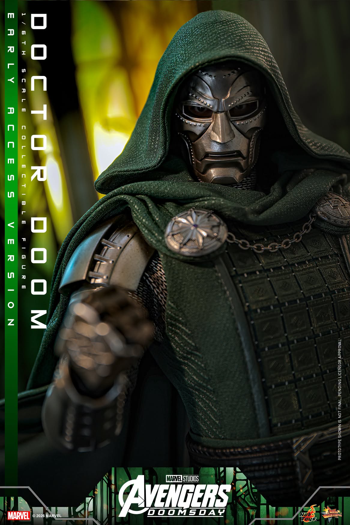 *PRE-ORDER Doctor Doom - Marvel Avengers Doomsday Hot Toys Collectibles 1/6th Scale Action Figure