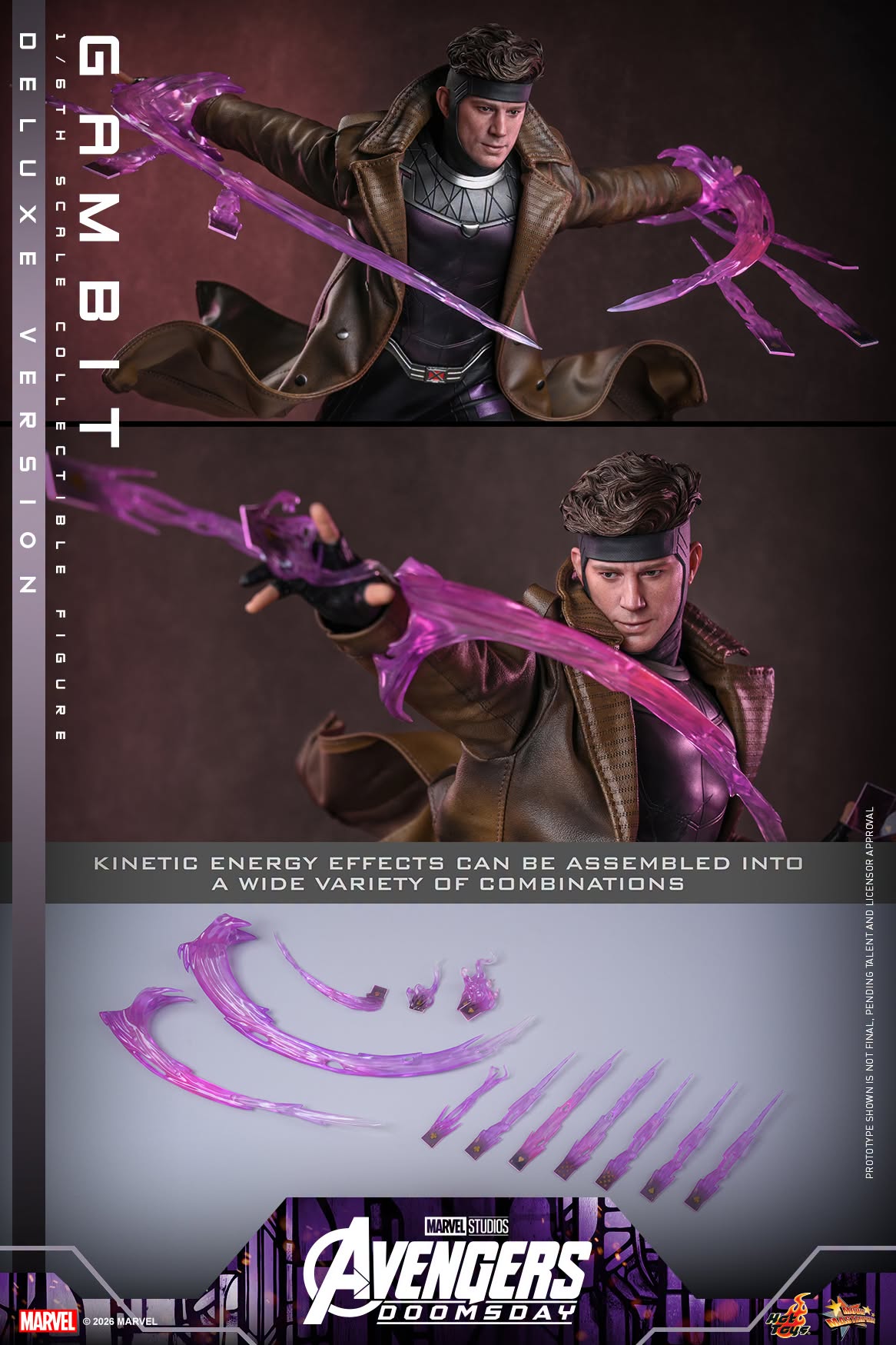 *PRE-ORDER Gambit (Deluxe) - Marvel Avengers Doomsday Hot Toys Collectibles 1/6th Scale Action Figure