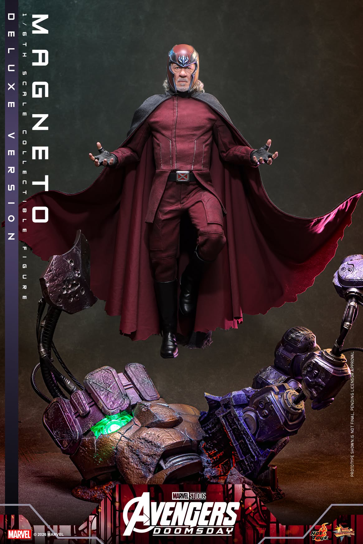 *PRE-ORDER Magneto (Deluxe) - Marvel Avengers Doomsday Hot Toys Collectibles 1/6th Scale Action Figure