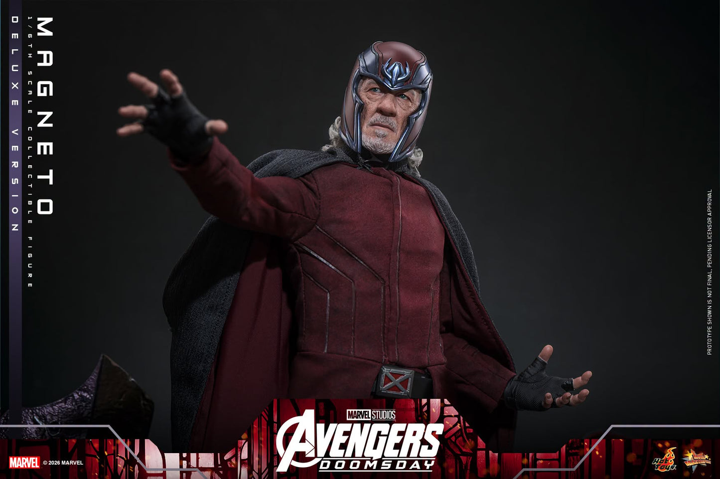 *PRE-ORDER Magneto (Deluxe) - Marvel Avengers Doomsday Hot Toys Collectibles 1/6th Scale Action Figure