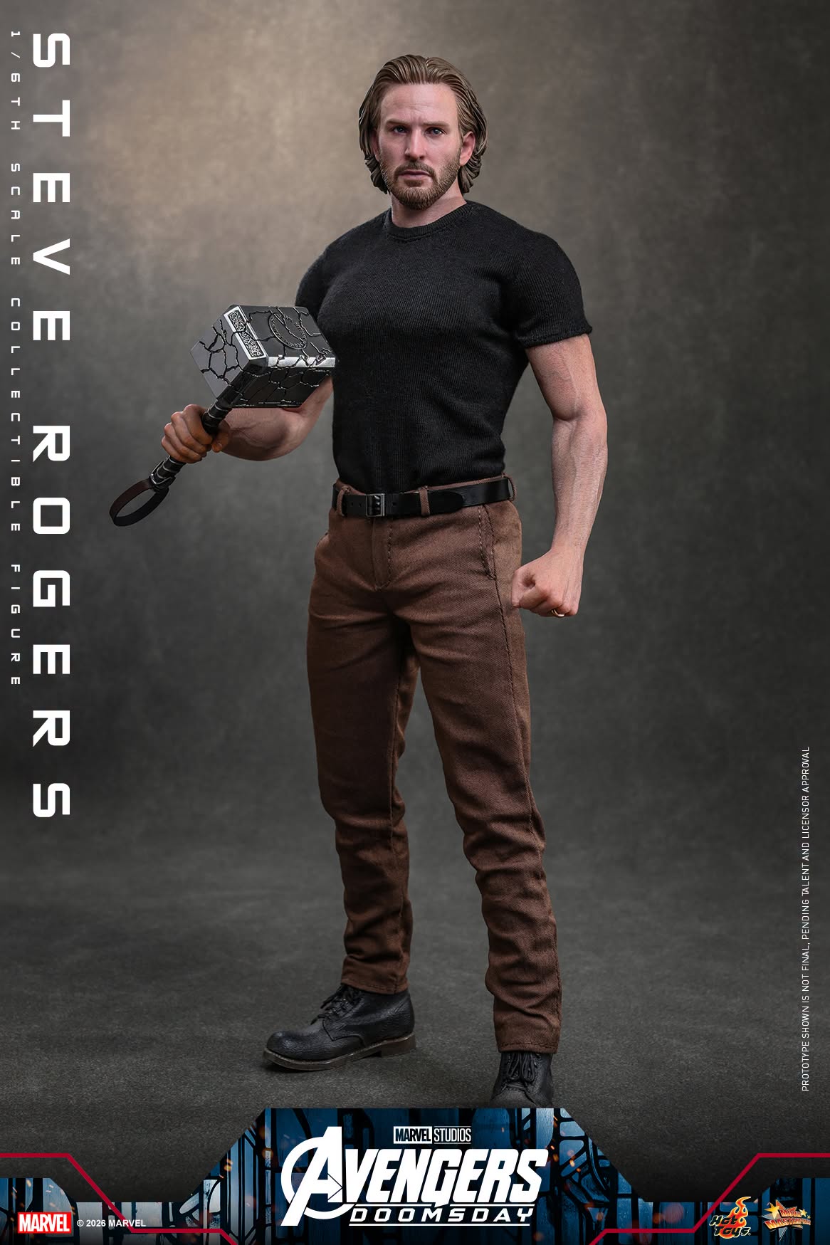 PRE-ORDER Steve Rogers - Marvel Avengers Doomsday Hot Toys Collectibles 1/6th Scale Action Figure