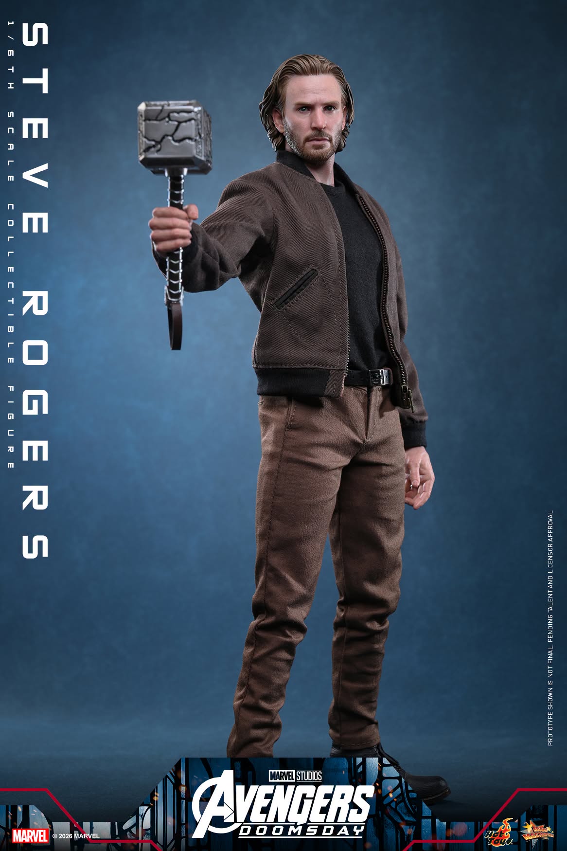PRE-ORDER Steve Rogers - Marvel Avengers Doomsday Hot Toys Collectibles 1/6th Scale Action Figure