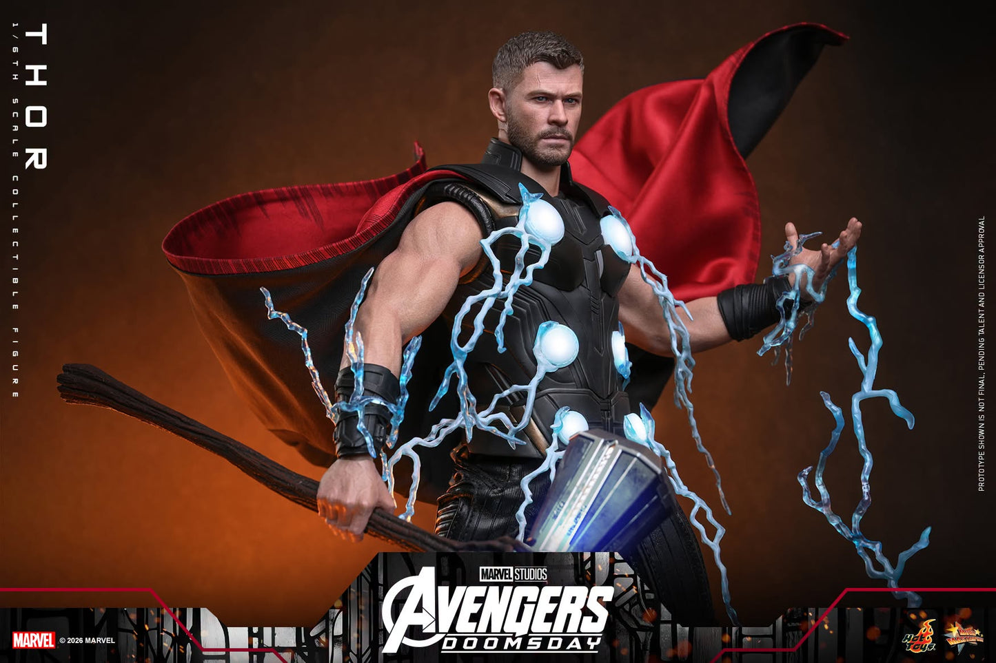 PRE-ORDER Thor - Marvel Avengers Doomsday Hot Toys Collectibles 1/6th Scale Action Figure