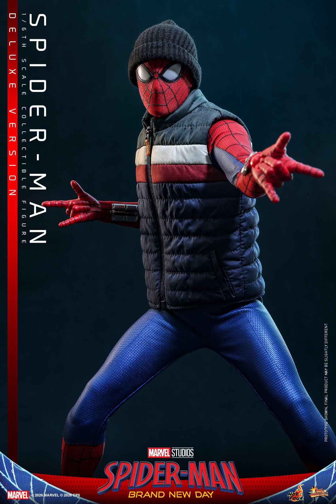 *PRE-ORDER Spider-Man (Deluxe) - Marvel Spider-Man: Brand New Day Hot Toys Collectibles 1/6th Scale Action Figure
