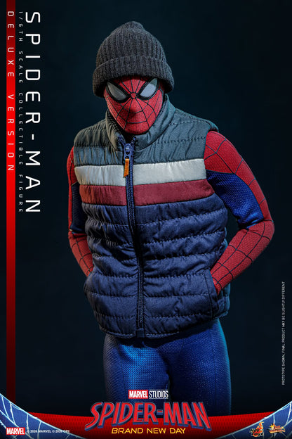 *PRE-ORDER Spider-Man (Deluxe) - Marvel Spider-Man: Brand New Day Hot Toys Collectibles 1/6th Scale Action Figure