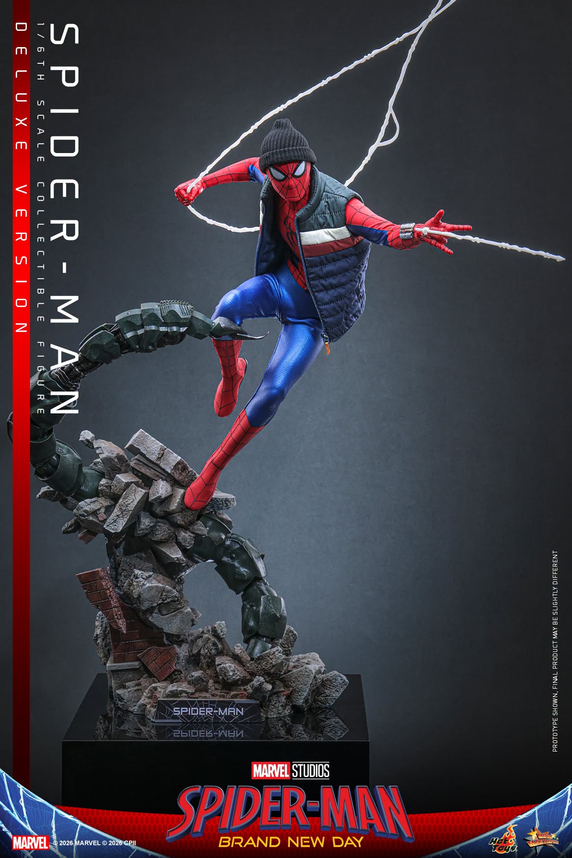 *PRE-ORDER Spider-Man (Deluxe) - Marvel Spider-Man: Brand New Day Hot Toys Collectibles 1/6th Scale Action Figure