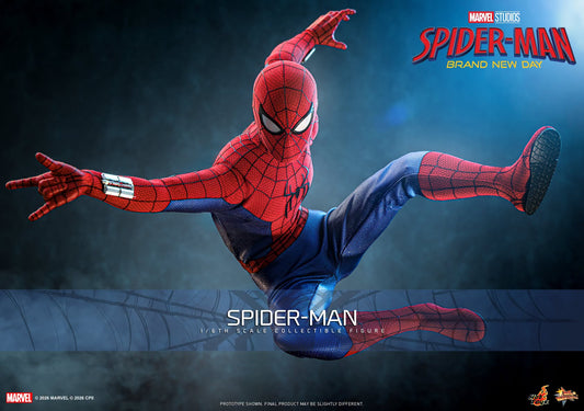 *PRE-ORDER Spider-Man - Marvel Spider-Man: Brand New Day Hot Toys Collectibles 1/6th Scale Action Figure