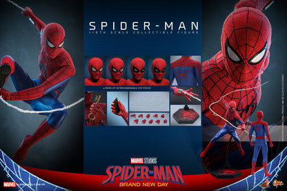 *PRE-ORDER Spider-Man - Marvel Spider-Man: Brand New Day Hot Toys Collectibles 1/6th Scale Action Figure