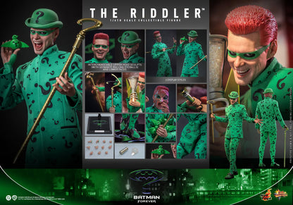 PRE-ORDER The Riddler - DC Batman Forever Hot Toys Collectibles 1/6 Scale Action Figure (Copy)