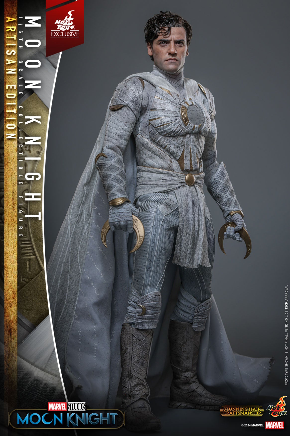 Moon Knight (Artisan Edition) - Marvel Moon Knight Hot Toys Collectibles 1/6 Scale Action Figure (Copy)