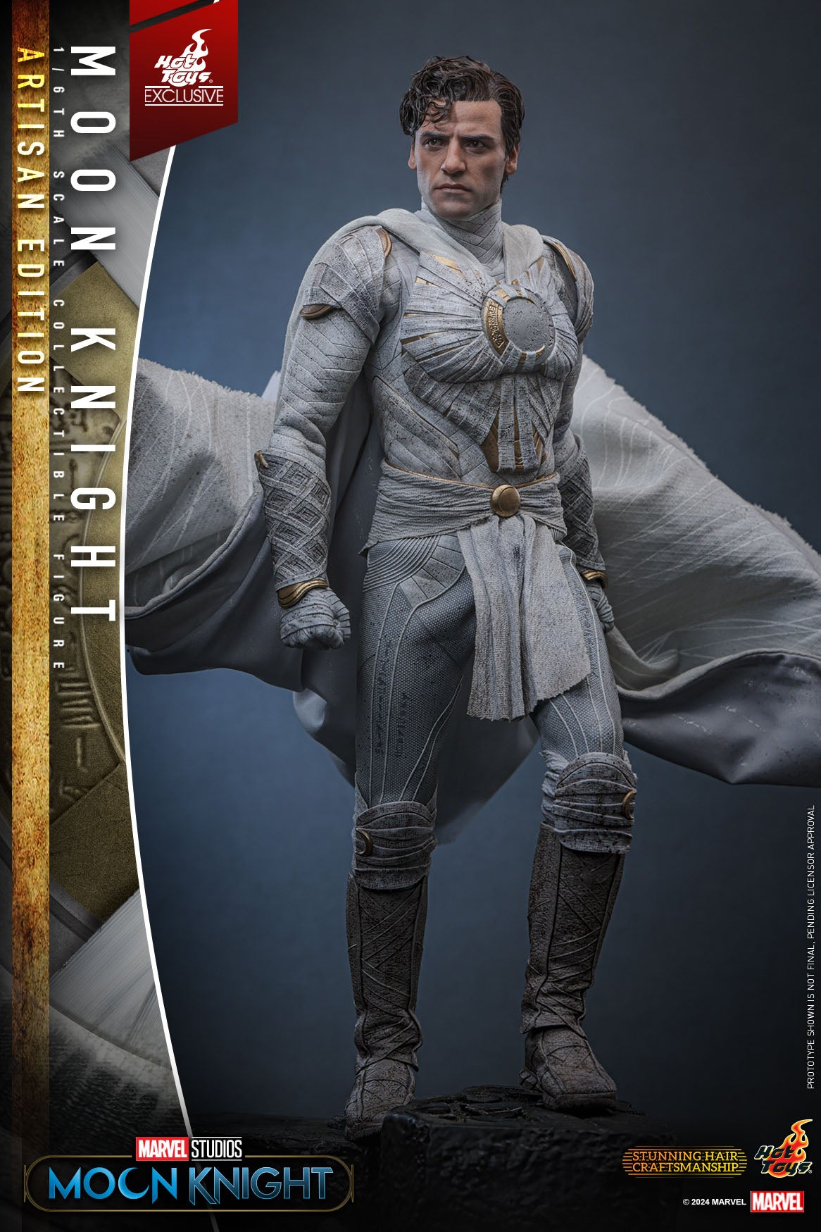 Moon Knight (Artisan Edition) - Marvel Moon Knight Hot Toys Collectibles 1/6 Scale Action Figure (Copy)