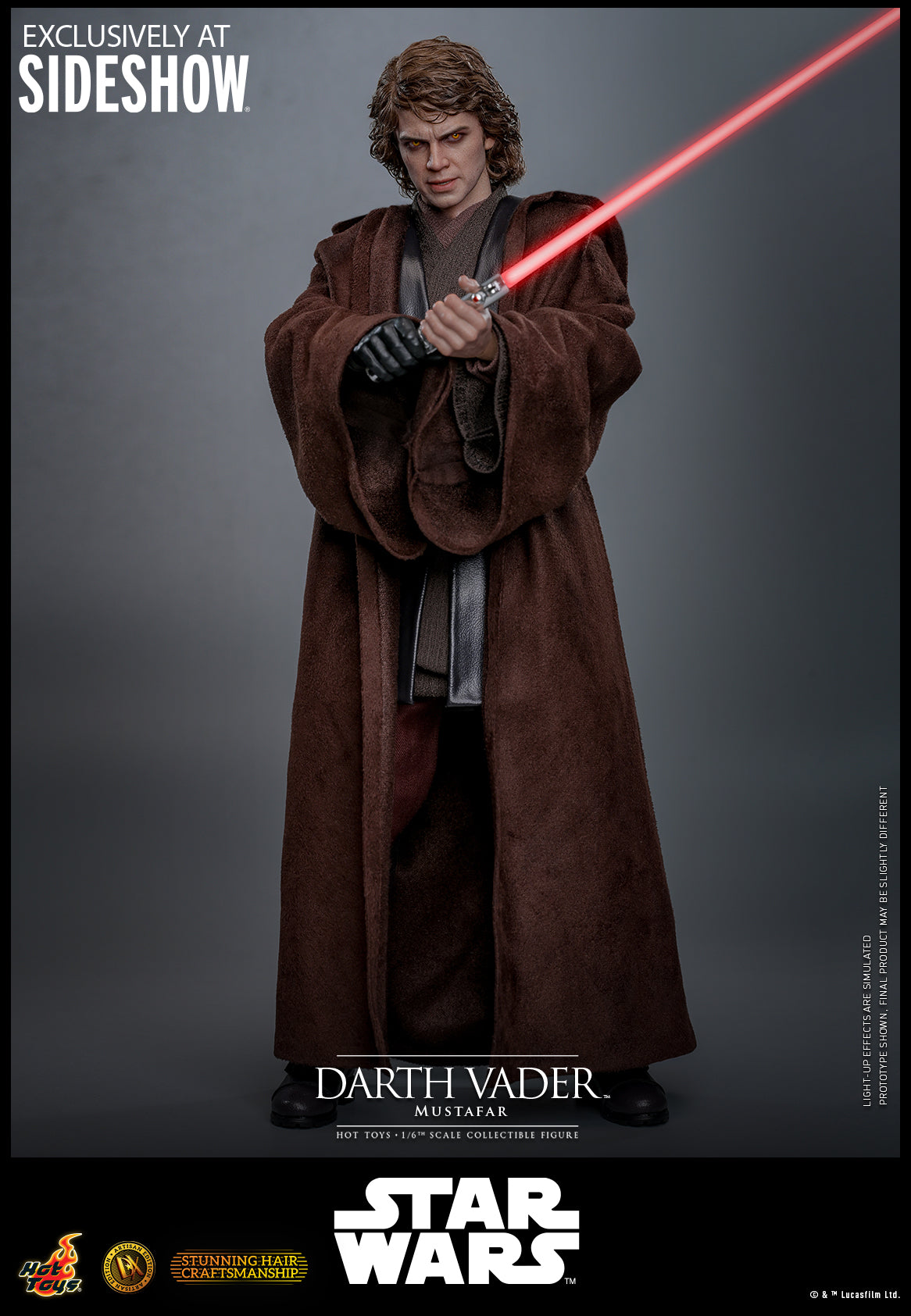 Darth Vader (Artisan Edition) - Star Wars III: Revenge Of The Sith Hot Toys Collectibles 1/6 Scale Action Figure