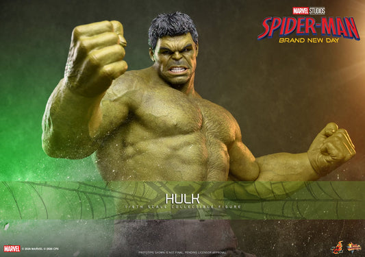 *PRE-ORDER Hulk - Marvel Spider-Man: Brand New Day Hot Toys Collectibles 1/6th Scale Action Figure