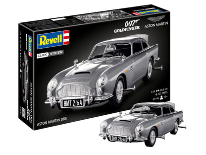 Revell James Bond 1/24 Scale Model Kit - Aston Martin DB5