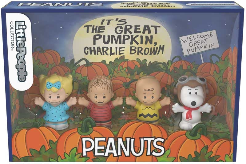 Fisher Price Little People Collectible Figure Set - Peanuts Halloween