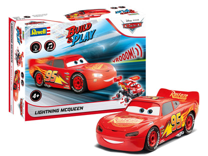 Revell Disney's Cars 1:20 Scale Build & Play Set- Lightning McQueen (Light and Sound)