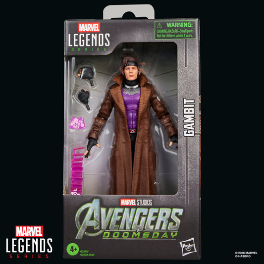 *PRE-ORDER Marvel Legends 6 Inch Action Figure Avengers Doomsday Wave 1 - Gambit