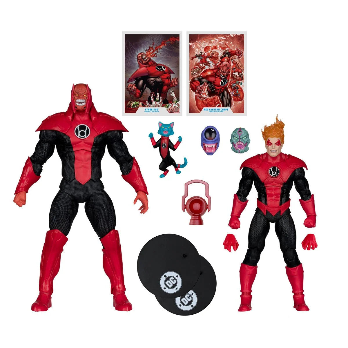 *PRE-ORDER DC Multiverse 7 Inch Scale Action Figure 2-pack With Megafig - Atrocitus & Red Lantern Corps