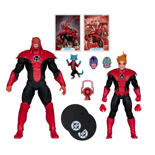 *PRE-ORDER DC Multiverse 7 Inch Scale Action Figure 2-pack With Megafig - Atrocitus & Red Lantern Corps