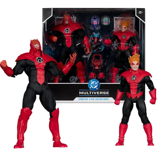 *PRE-ORDER DC Multiverse 7 Inch Scale Action Figure 2-pack With Megafig - Atrocitus & Red Lantern Corps
