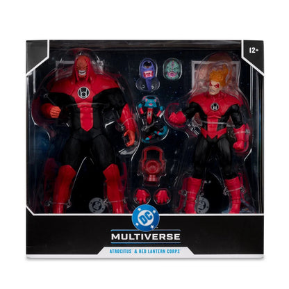 *PRE-ORDER DC Multiverse 7 Inch Scale Action Figure 2-pack With Megafig - Atrocitus & Red Lantern Corps