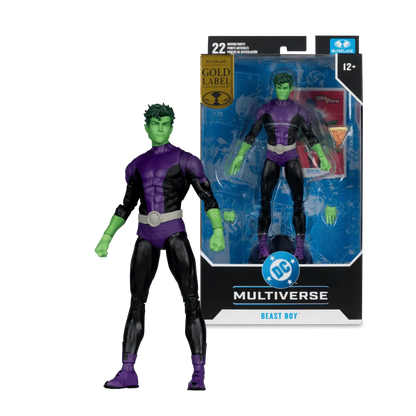 DC Multiverse 7 Inch Scale Action Figure - Beast Boy (Gold Label)