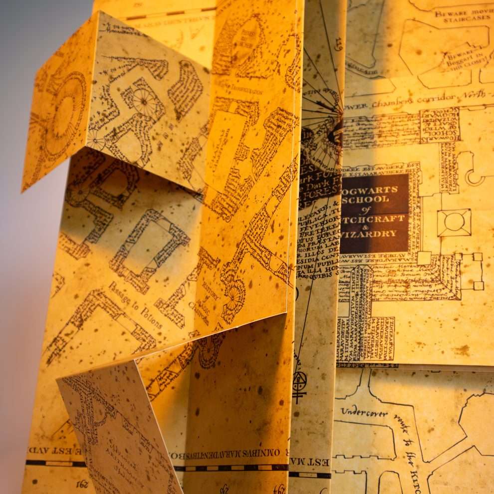 Harry Potter Marauder's Map Replica