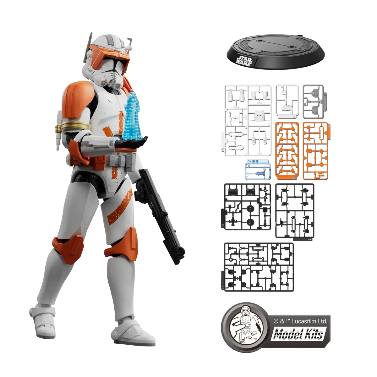 Star Wars Champion Class CC10 Blokees Model Kit - Commander Cody