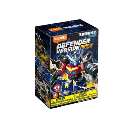 Transformers Defender Version: 08 Battle Stars Blokees Model Kit - Blind Box