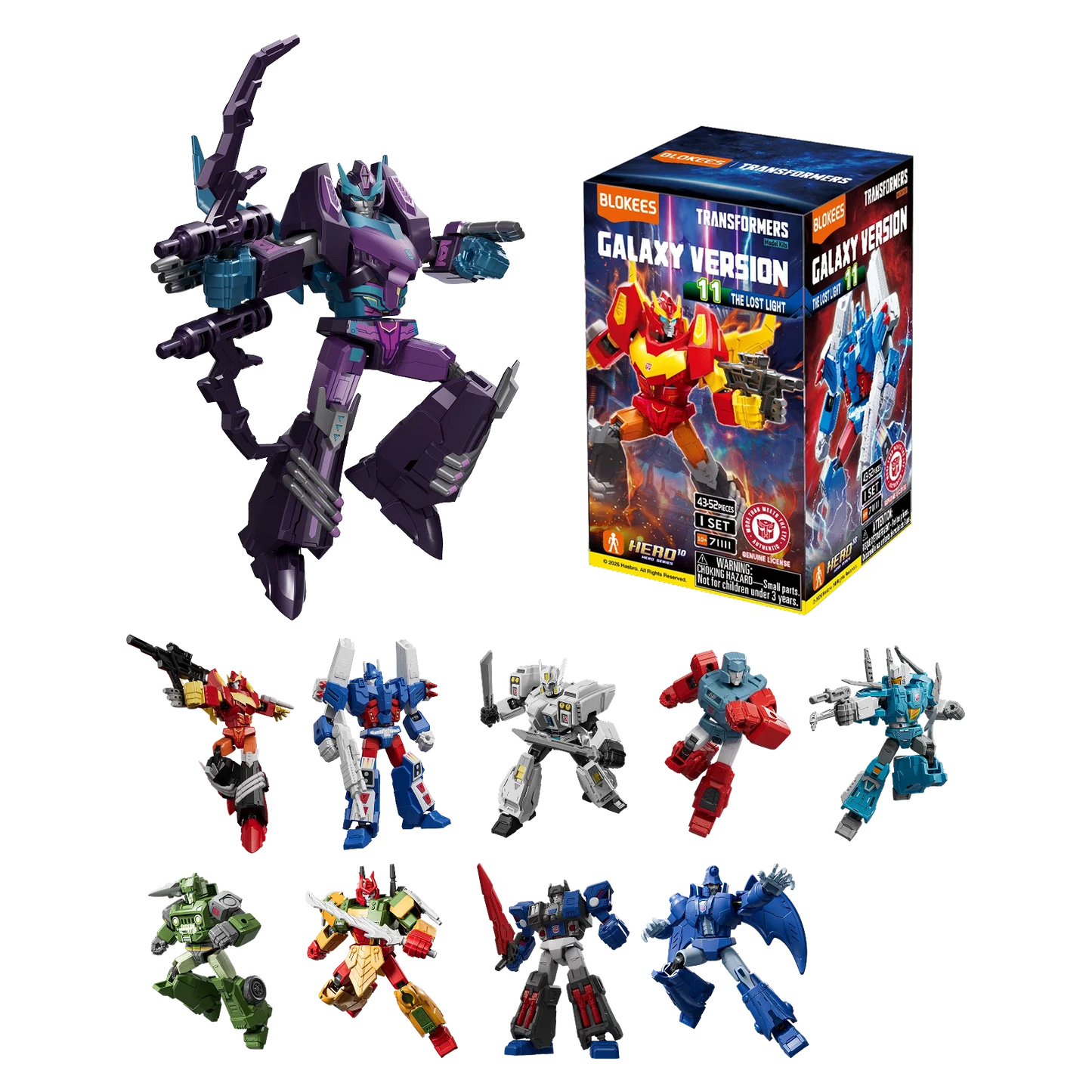 Transformers Galaxy Version 11: The Lost Light Blokees Model Kit - Blind Box