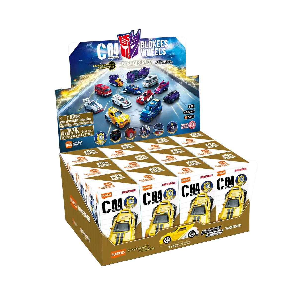 Transformers Wheels C04 Blokees Model Kit - Heart Of The Ark Blind Box
