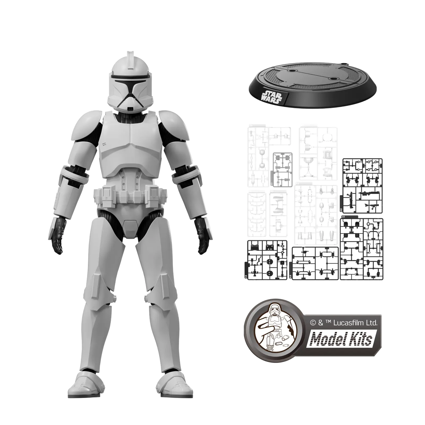 PRE-ORDER Star Wars Champion Class CC07 Blokees Model Kit - Clone Trooper