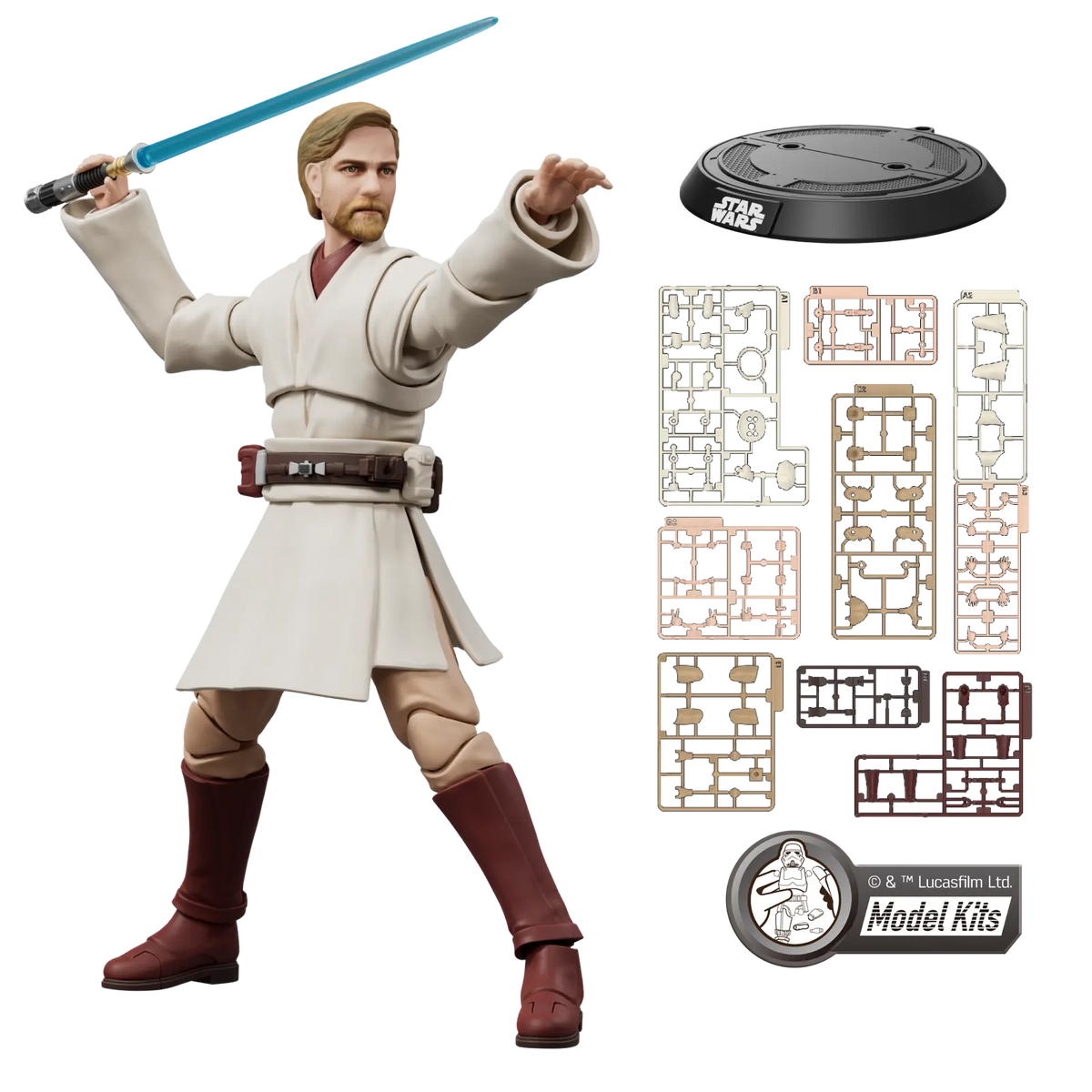 Star Wars Champion Class CC09 Blokees Model Kit - Obi-Wan Kenobi