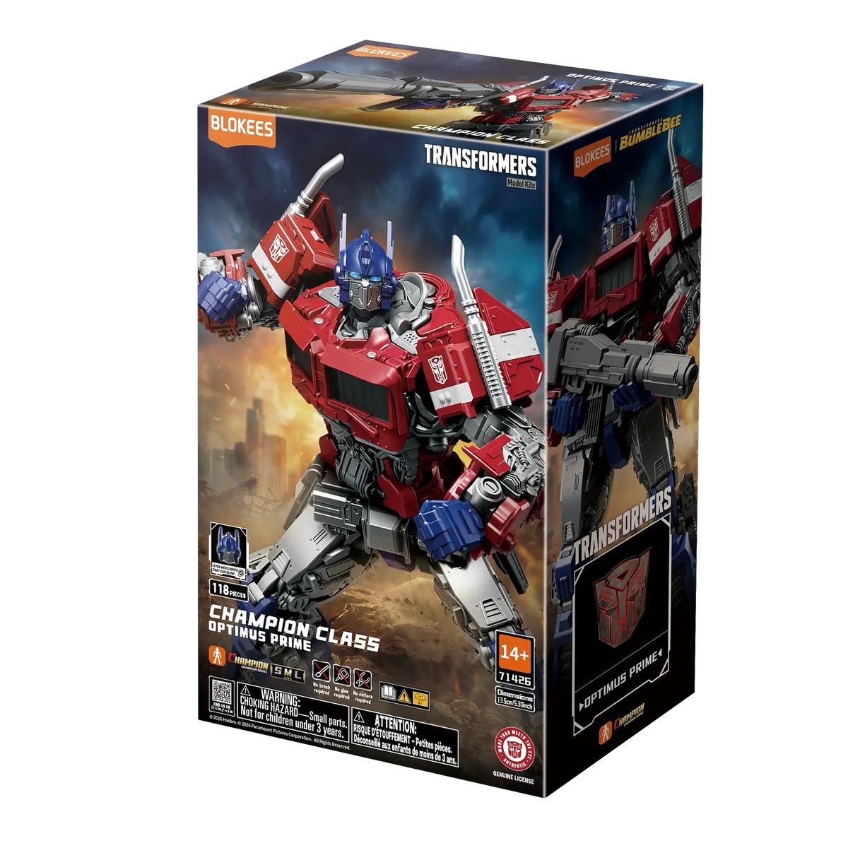 Transformers Classic Class Blokees 5 Inch Model Kit Class 26 - Optimus Prime (Bumblebee)