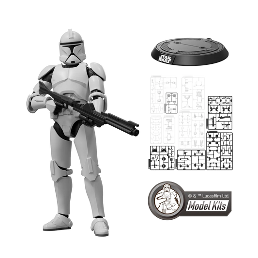 PRE-ORDER Star Wars Champion Class CC07 Blokees Model Kit - Clone Trooper