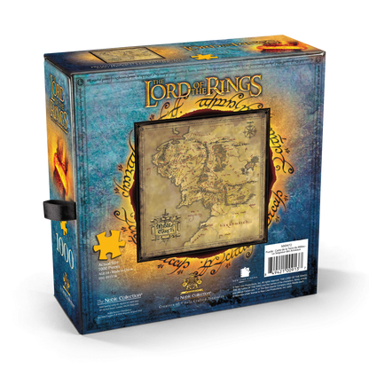 Lord of the Rings Noble Collection 1000pc Jigsaw Puzzle - Map of Middle Earth