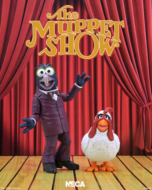 *PRE-ORDER The Muppets Show 7 Inch Scale Ultimate Action Figure 2 Pack - Gonzo & Camilla
