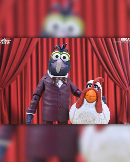 *PRE-ORDER The Muppets Show 7 Inch Scale Ultimate Action Figure 2 Pack - Gonzo & Camilla